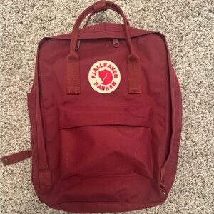 Fjallraven Kånken Red Backpack